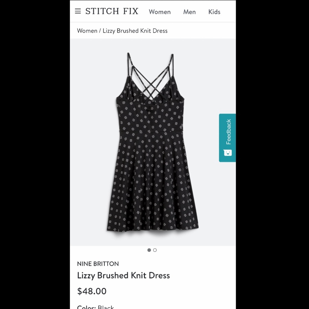 Nine Britton Lizzy brushed knit dress from stitch fix